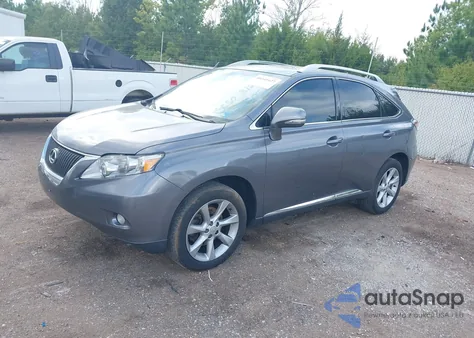 2012 Lexus Rx 350 из США, поврежденный, VIN 2T2ZK1BA5CC074484